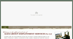 Desktop Screenshot of alexemployment.com.sg